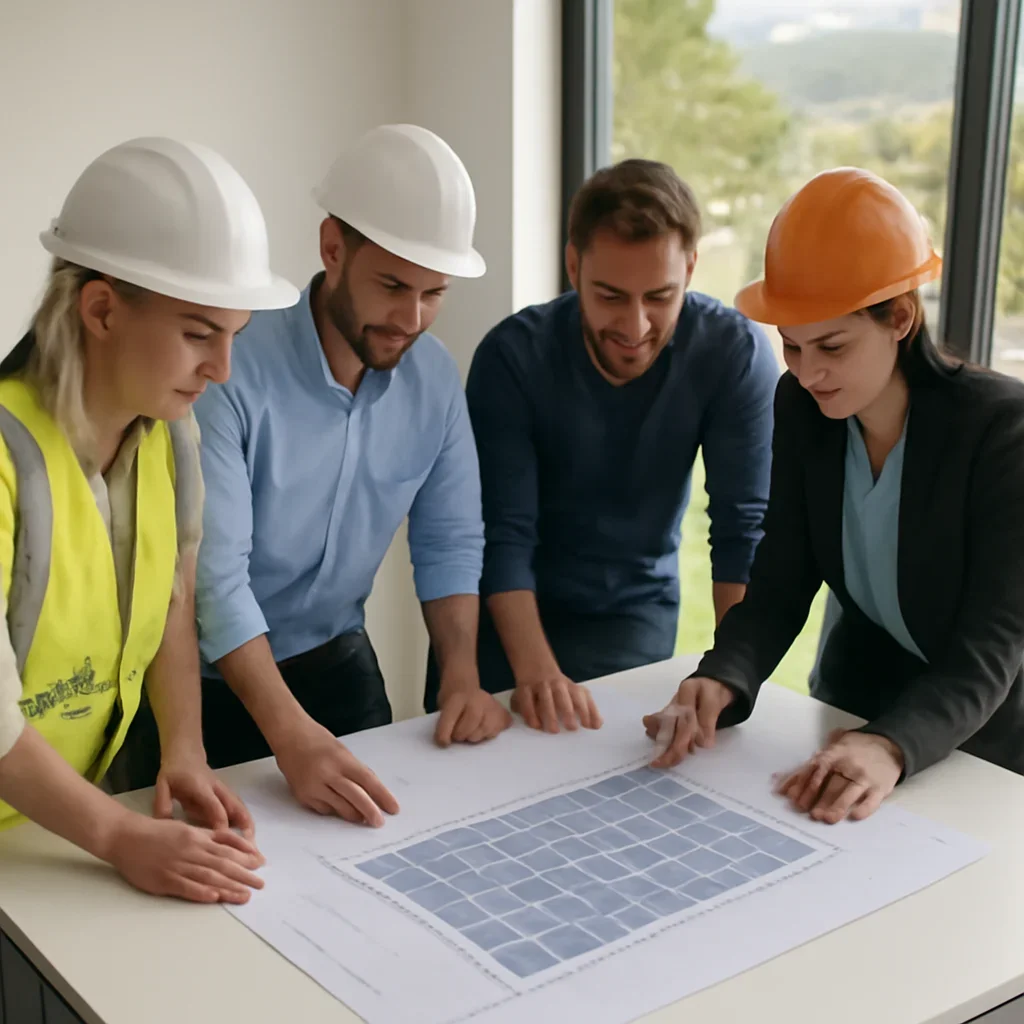 Project review related to what a solar installation looks like in BC