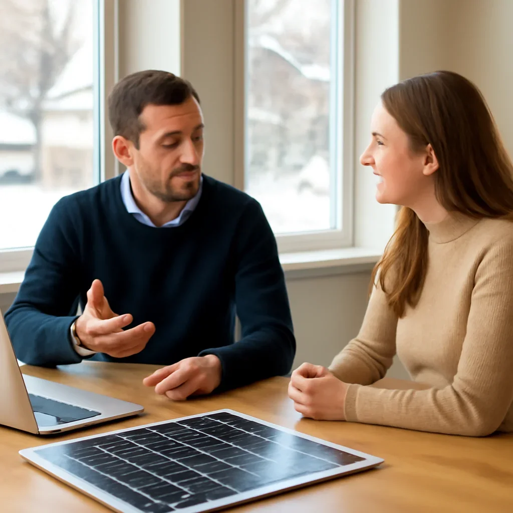Consultation about do solar panels work in BC winter?