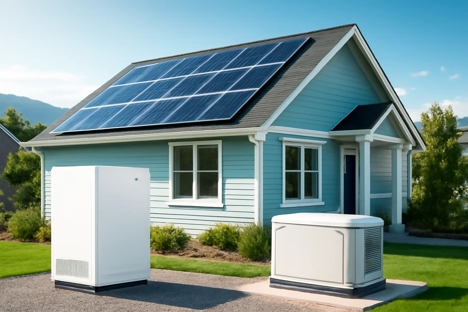 solar vs generator backup for BC homes for Solar vs Generator Backup for BC Homes