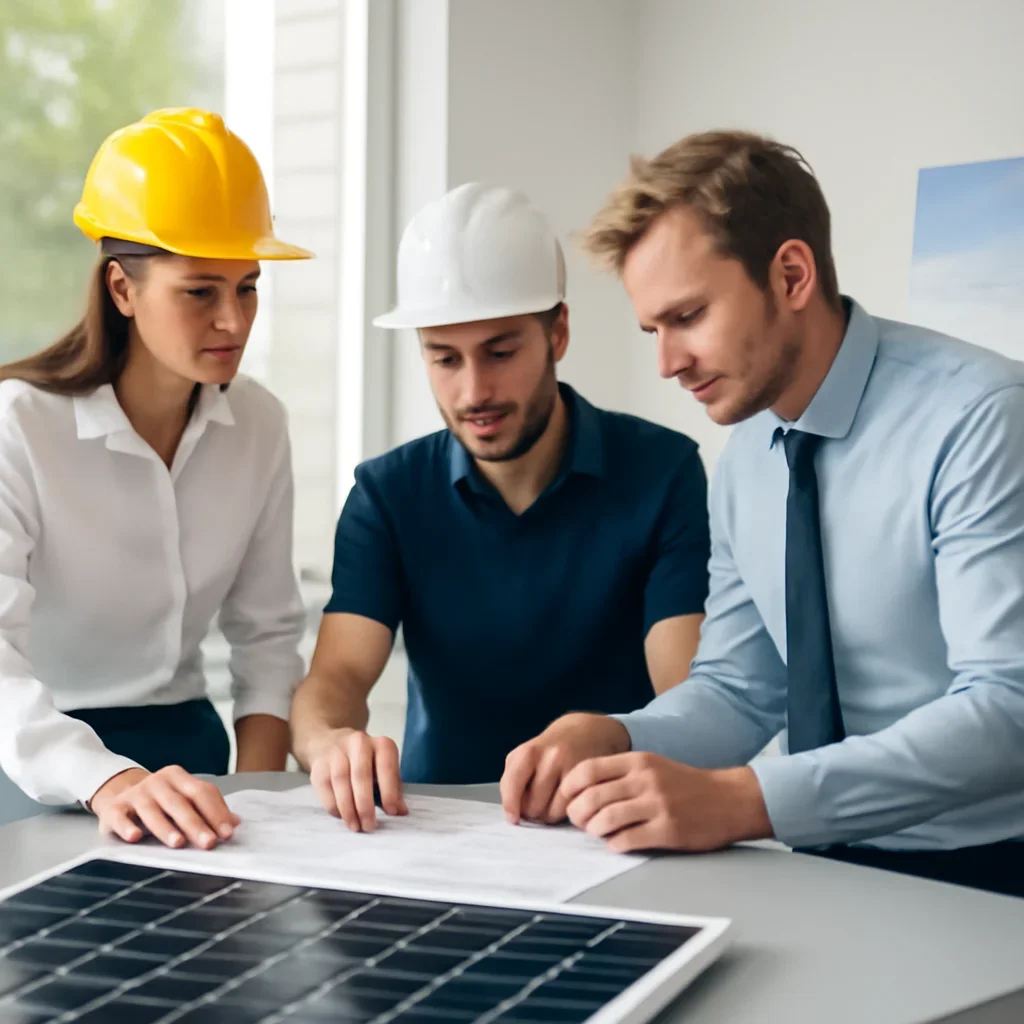 Project review related to how solar panels help the environment