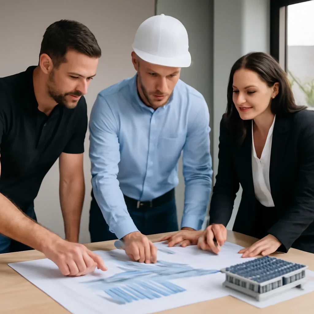 Project review related to residential vs commercial solar in BC