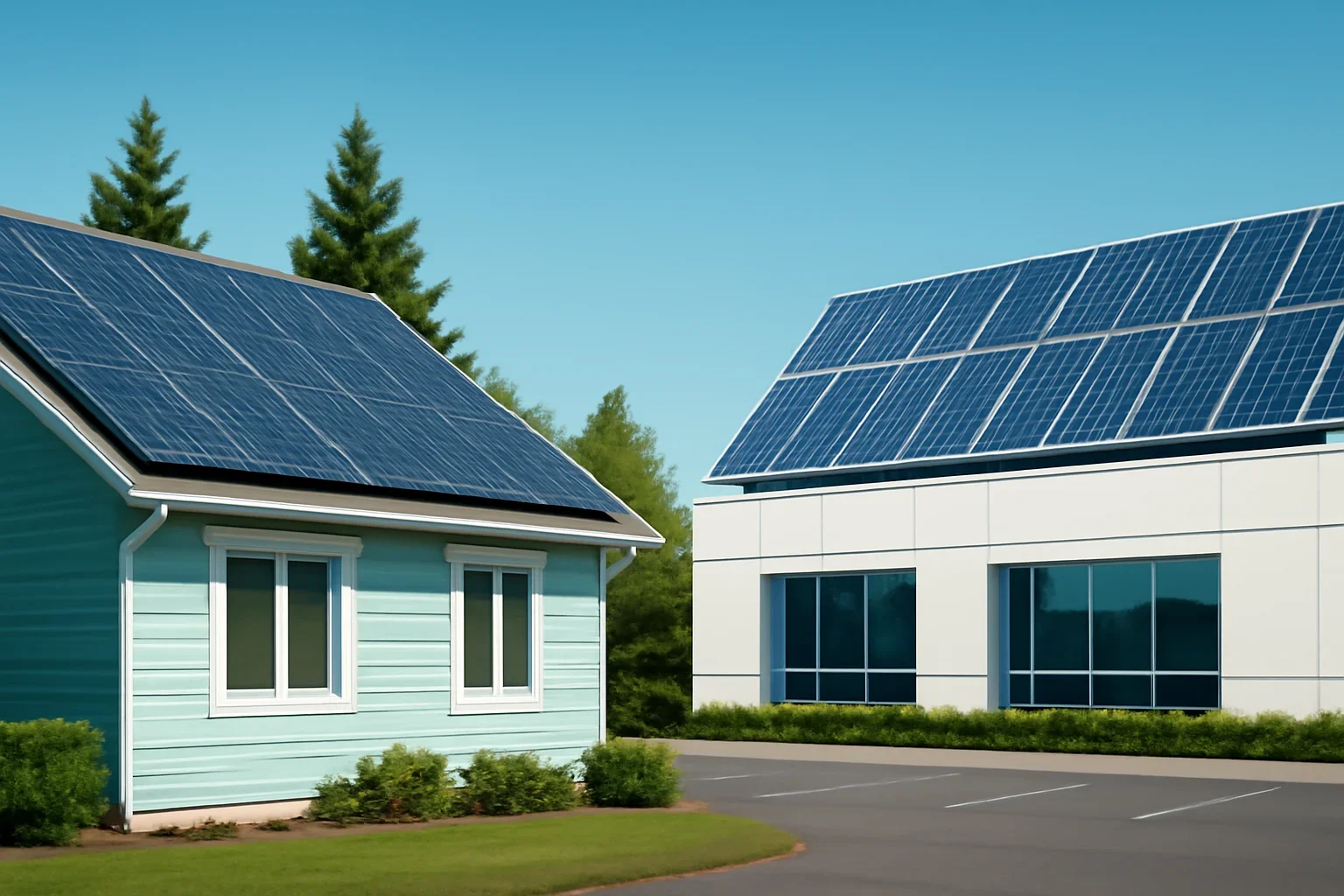 residential vs commercial solar in BC for Residential vs Commercial Solar in BC