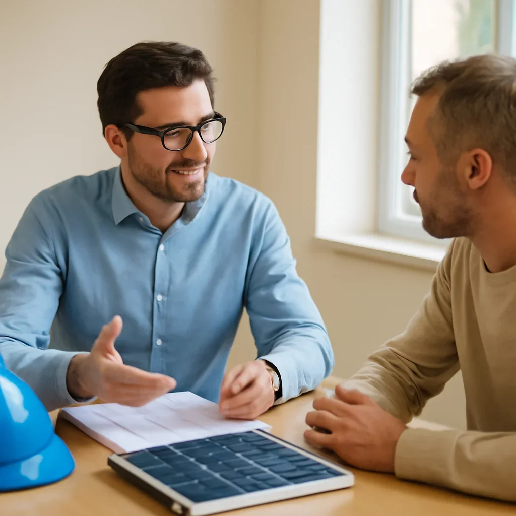 Consultation about what makes a good solar installer?