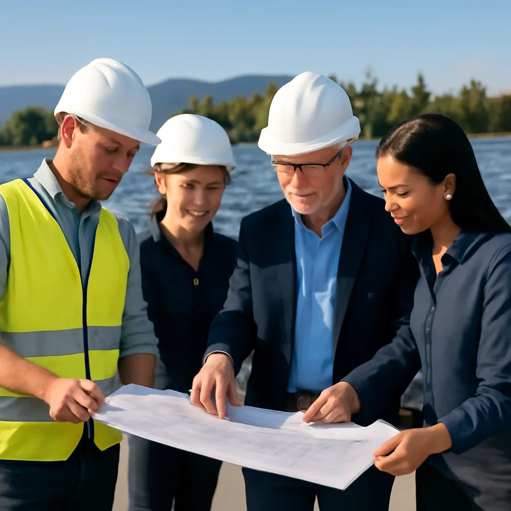 Project review related to commercial solar panels in BC