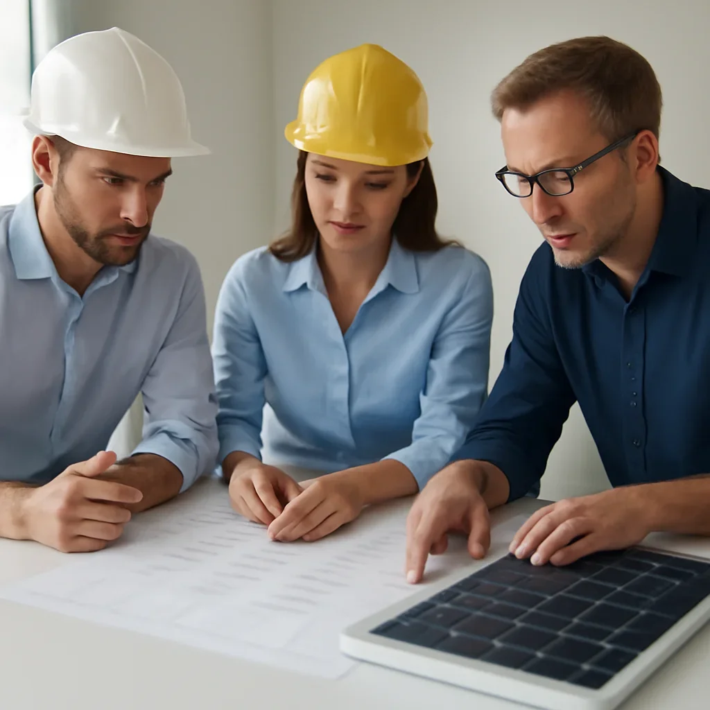 Project review related to do solar panels work at night?