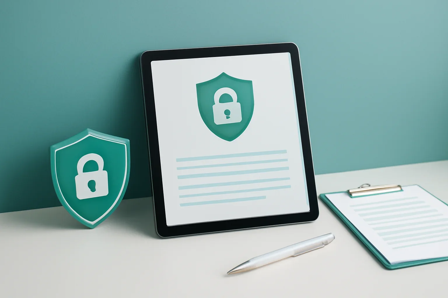 website privacy and service terms illustration for Terms of Service